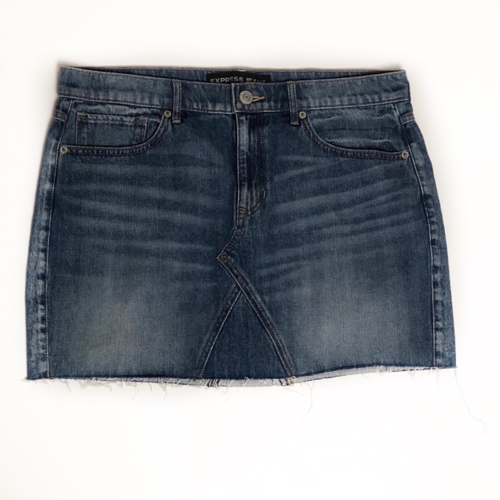 NWT Express Denim Mini Skirt